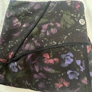 Floral Lululemon leggings